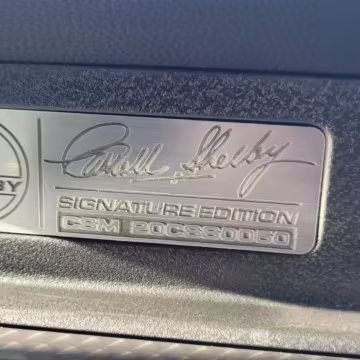 2020 Ford Mustang GT Carroll Shelby Signature Series Convertible — photo 53