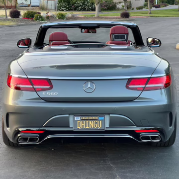 2020 Mercedes-Benz S560 Cabriolet — photo 4