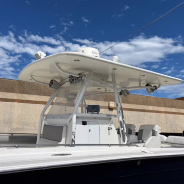 2008 Jefferson Yachts FS35 Sports Boat Twin Mercury Verado 2021 Trailer — photo 8