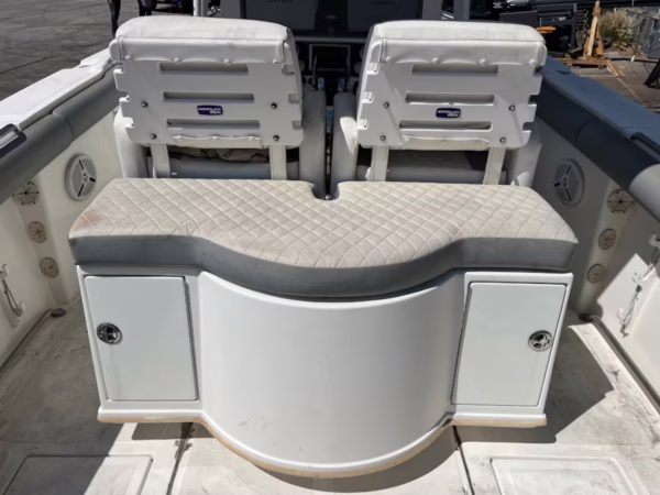2008 Jefferson Yachts FS35 Sports Boat Twin Mercury Verado 2021 Trailer — photo 28