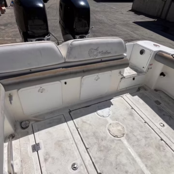 2008 Jefferson Yachts FS35 Sports Boat Twin Mercury Verado 2021 Trailer — photo 31