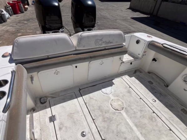 2008 Jefferson Yachts FS35 Sports Boat Twin Mercury Verado 2021 Trailer — photo 31