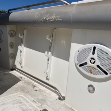2008 Jefferson Yachts FS35 Sports Boat Twin Mercury Verado 2021 Trailer — photo 32