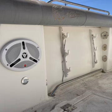 2008 Jefferson Yachts FS35 Sports Boat Twin Mercury Verado 2021 Trailer — photo 33