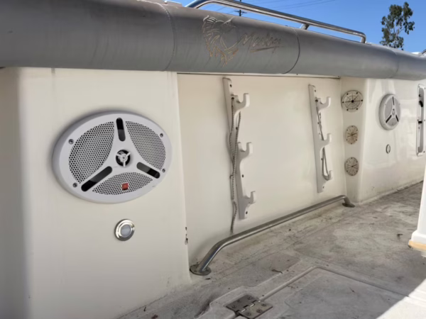 2008 Jefferson Yachts FS35 Sports Boat Twin Mercury Verado 2021 Trailer — photo 33