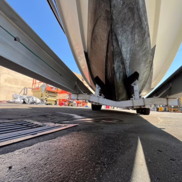 2008 Jefferson Yachts FS35 Sports Boat Twin Mercury Verado 2021 Trailer — photo 45