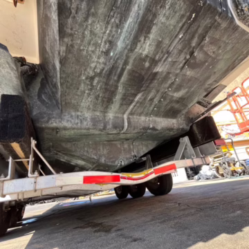 2008 Jefferson Yachts FS35 Sports Boat Twin Mercury Verado 2021 Trailer — photo 47