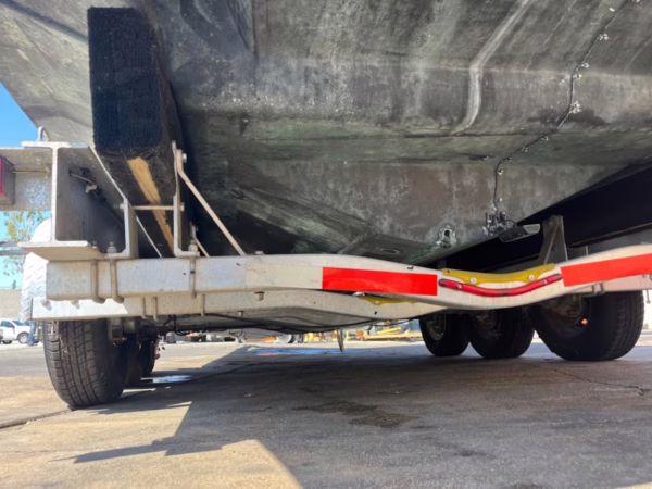 2008 Jefferson Yachts FS35 Sports Boat Twin Mercury Verado 2021 Trailer — photo 48